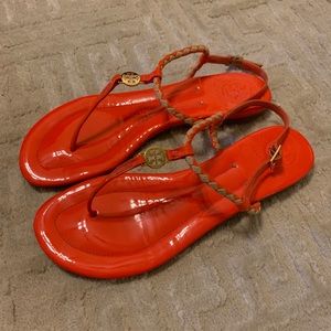TORY BURCH THONG SANDAL SIZE 8 1/2